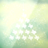 Scribble Texas Kerstmis Raamsticker (Vel 3)