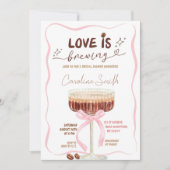 ScribbleEspresso Martini Coquette Love is Brewing Kaart (Voorkant)