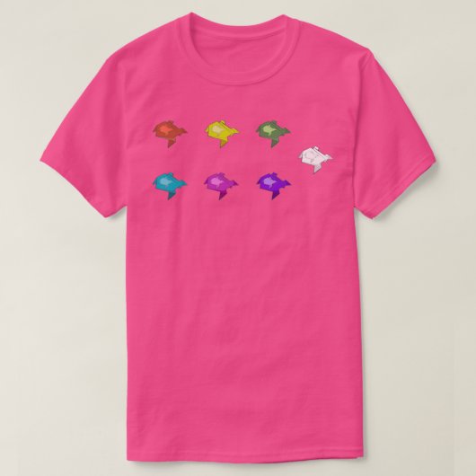 Scribblegami Frog Color Pack T-shirt (Design voorkant)