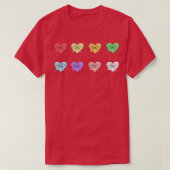 Scribblegami Heart Color Pack T-shirt (Design voorkant)