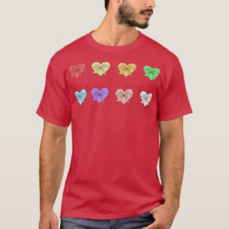 Scribblegami Heart Color Pack T-shirt