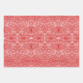 Scribbleprint Red Inpakpapier Vel (Voorkant 3)