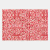 Scribbleprint Red Inpakpapier Vel (Voorkant 2)