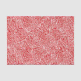 Scribbleprint Red Tissuepapier