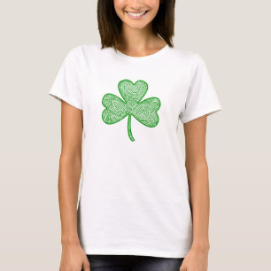 Scribbleprint Shamrock T-shirt