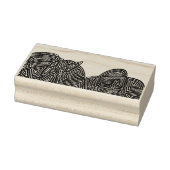 Scribbleprint Waves Rubberstempel (Stempel)