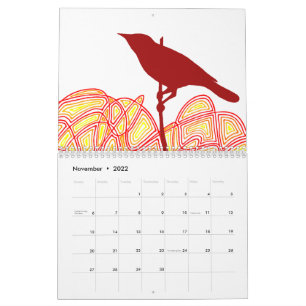 Scribbleprints Calendar (Seculaire versie) Kalender