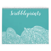 Scribbleprints Kalender (met Christelijke Design) (Hoes)