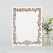 Scribbleprints Letterhead - Bruin (Staand voorkant)