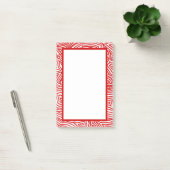 Scribbleprints Rood Rand Post-it® Notes (Kantoor)