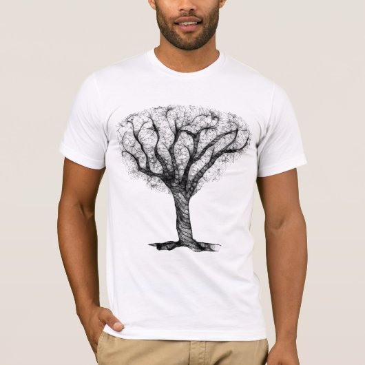 Scribbler Tree Tee Shirt (Voorkant)