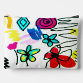 Scribbles Abstracte digitale kunst Etui (Voorkant)