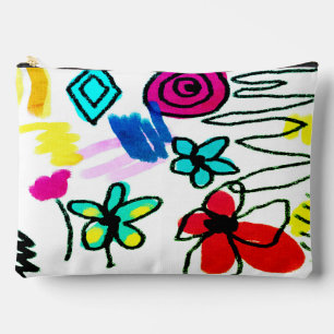 Scribbles Abstracte digitale kunst Etui