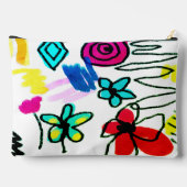 Scribbles Abstracte digitale kunst Etui (Achterkant)