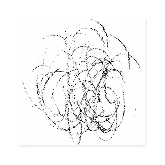 Scribbles Art Stamp Rubberstempel (Afrduk)