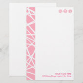 Scribbles Briefpapier (Voorkant / Achterkant)