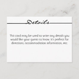 "Scribbles" Details Kaart