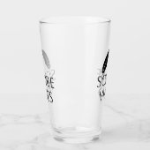 Scribe Vibes Auteur Schrijver Dichter  Glas (Links)