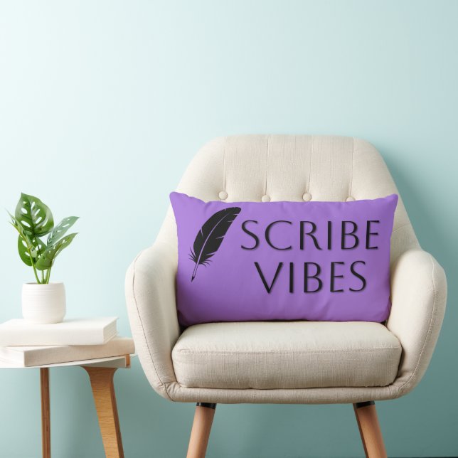 Scribe Vibes Auteur Schrijver Dichter  Kussen (Stoel)