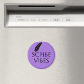 Scribe Vibes Author Writer Poet Composer Magneet (Insitu (Vaatwasser))