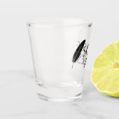 Scribe Vibes Author Writer Poet  Shot Glas (Links)