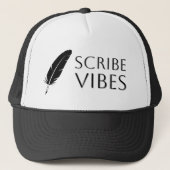 Scribe Vibes Author Writer Poet  Trucker Pet (Voorkant)