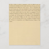 Scribner's statistische atlas briefkaart (Voorkant)