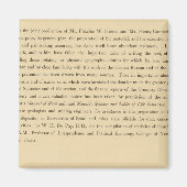 Scribner's statistische atlas magneet (Voorkant)