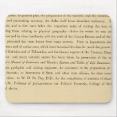 Scribner's statistische atlas muismat (Voorkant)