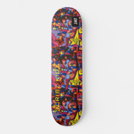 SCRIBZ KIDZ SKATEBOARD/JMT PERSOONLIJK SKATEBOARD
