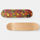 SCRIBZ KIDZ SKATEBOARD/JMT PERSOONLIJK SKATEBOARD (Horizontaal)