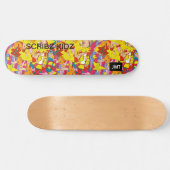 SCRIBZ KIDZ SKATEBOARD/JMT PERSOONLIJK SKATEBOARD (Horizontaal)