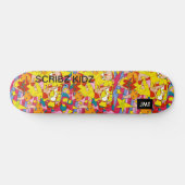 SCRIBZ KIDZ SKATEBOARD/JMT PERSOONLIJK SKATEBOARD (Horizontaal)