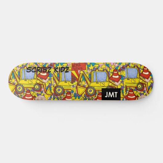 SCRIBZ KIDZ SKATEBOARDS / JMT (Horizontaal)