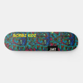 SCRIBZ KIDZ SKATEBOARDS / JMT / IPIX (Horizontaal)
