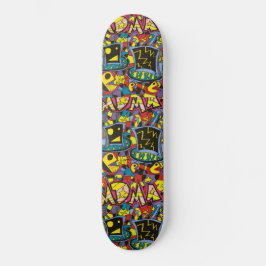 SCRIBZ KIDZ SKELERBOORD / JMT PERSOONLIJK SKATEBOARD