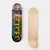 SCRIBZ NYC POP ARTIEST 7 3/4" Skateboarddek Persoonlijk Skateboard (Voorkant)
