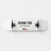 SCRIBZ TEK OFFICIEEL SKATEBOARD / AFBEELDINGEN (Horizontaal)