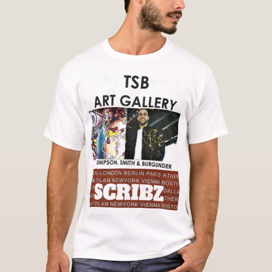 SCRIBZ TSB ART T-shirt (Voorkant)