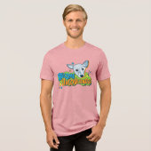 Scrim Unisex T-shirt Roze (Voorkant volledig)