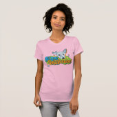 Scrim Vrouwen T-shirt Roze (Voorkant volledig)