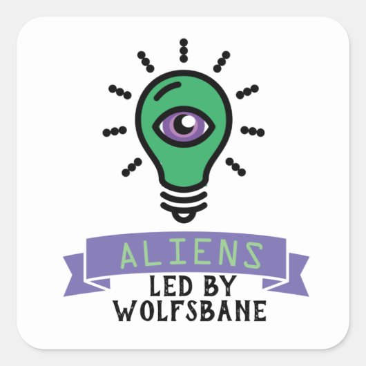 Scrimo Team Alien sticker (Voorkant)