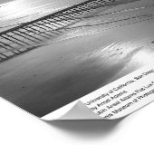 Scripps Pier, 1966 Poster (Hoek)