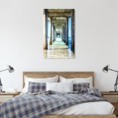 Scripps Pier La Jolla Canvas Afdruk (Insitu (Slaapkamer))