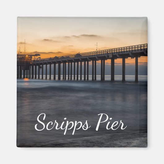 Scripps Pier Magneet (Voorkant)