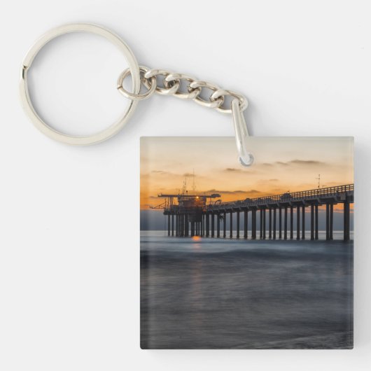 Scripps Pier Sleutelhanger (voorkant)