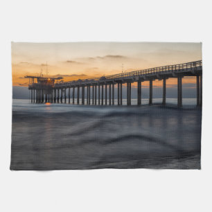 Scripps Pier Theedoek