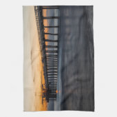 Scripps Pier Theedoek (Verticaal)