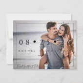Script 2 Foto | Save The Date (Voorkant)