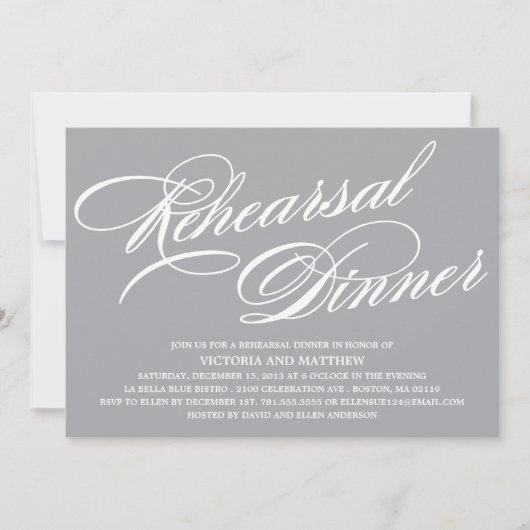 SCRIPT 2 | REHEARSAL DINNER INVITE KAART (Voorkant)
